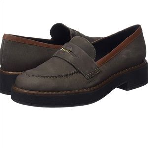 Geox brown women’s loafers size 10